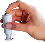 The Mini-Ject is a needle free delivery system allowing for an array of fully disposable pre-filled options