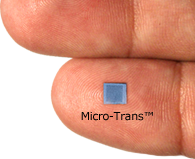 The Micro Trans microneedle patch allows drugs to be delivered into the skin without limitations